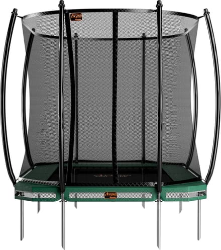 Avyna Trampoline InGround 305x225 (223) met net | Groen