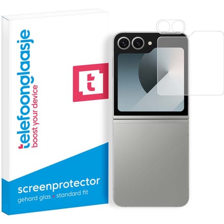 Samsung Galaxy Z Flip6 screenprotector gehard glas