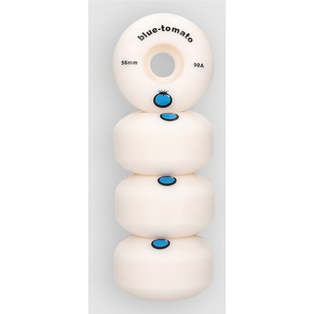 Blue Tomato Logo 56mm 90a Filmer Wielen wit