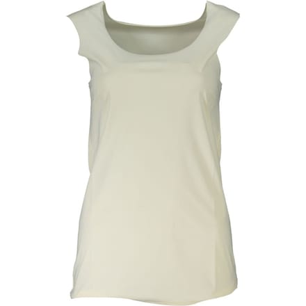 Patrizia Pepe Bianco Polyamide Dames Tanktop