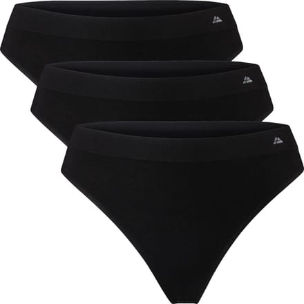 DANISH ENDURANCE Strings van Bamboe Viscose - voor Dames - Zwart - Maat M/L