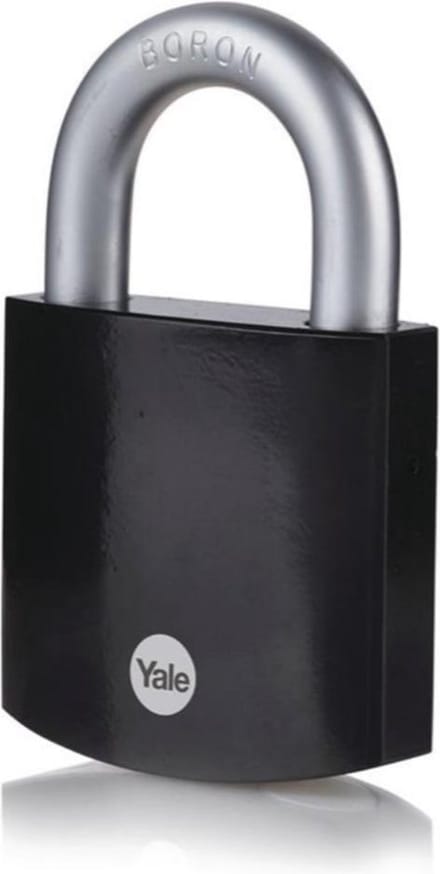 Yale - Stalen Hangslot - 62 mm - Zwart - Maximum Protection