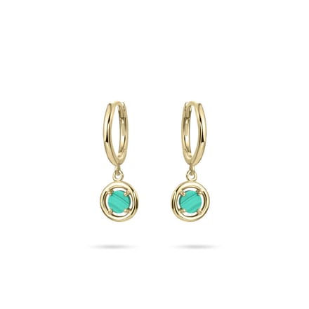 Gisser Jewels Goud Oorringen Goud VGKC1002G