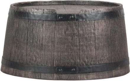 Kunststof standaard Houtnerf Regenton 120 l.