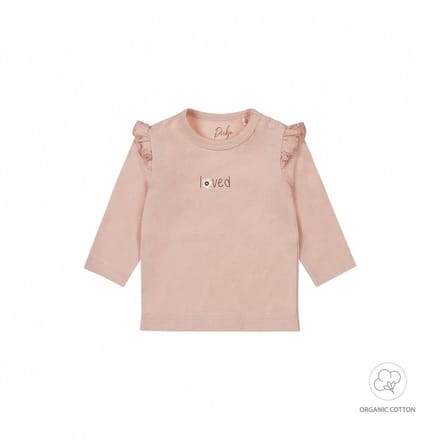 Dirkje NOOS Meisjes T-shirt - Light dusty pink