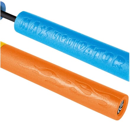 Happypeople Waterpistool spuit - 2x - foam - 51 cm - bereik van 9 meter - waterspuiten