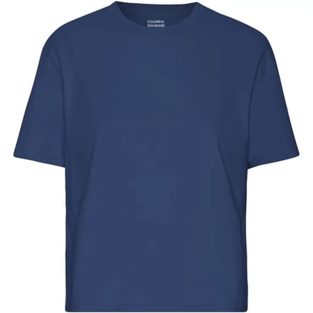 Dames-T-shirt Colorful Standard Organic Boxy marine blue