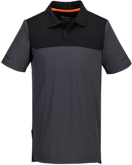 Portwest EV4 Lichtgewicht Poloshirt korte mouw EV410 - Mol grijs - L