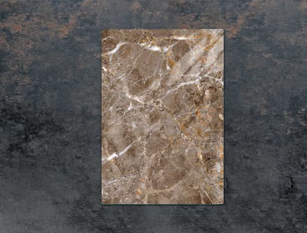 TMK ArtDeko - Snijplank - 35x52 cm - Marmereffect - Sierlijk - Glas