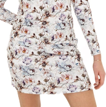 Func Factory dames Rokje Milly soft flowers met binnenbroekje maat M