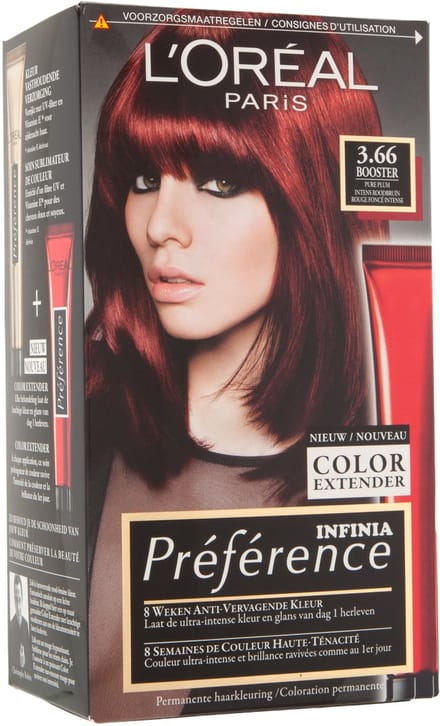 L’Oréal Paris Préférence 3.66 - Intens Roodbruin - Haarverf met Color extender