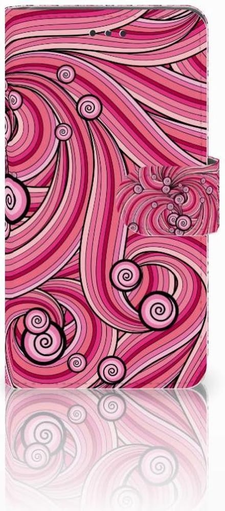 Nokia 7 Hoesje Swirl Pink