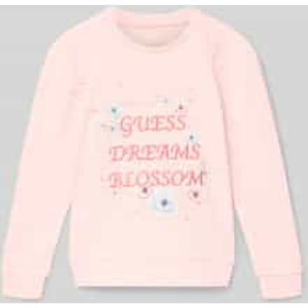 Sweatshirt met labeldetail
