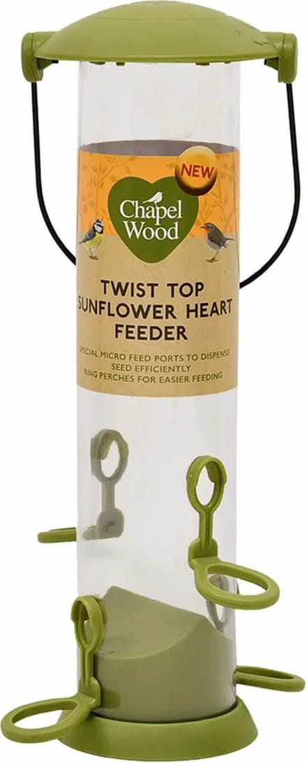 Vogelvoedersilo - Smart Twist Top - Zonnepit