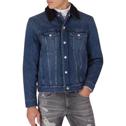 Calvin Klein Foundation Sherpa-jas voor heren