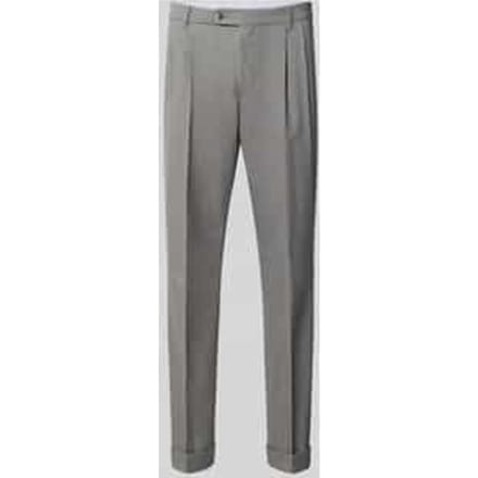 Smalle broek van zuivere scheerwol model 'H-Perin'