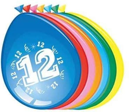 Ballonnen 12 jaar