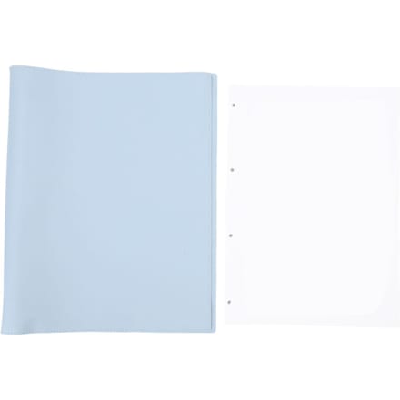 A4 Ringband Notitieboek Waterdicht PU Leer Navulbare Ringband Planner voor Mindmapping Studie Werken School white