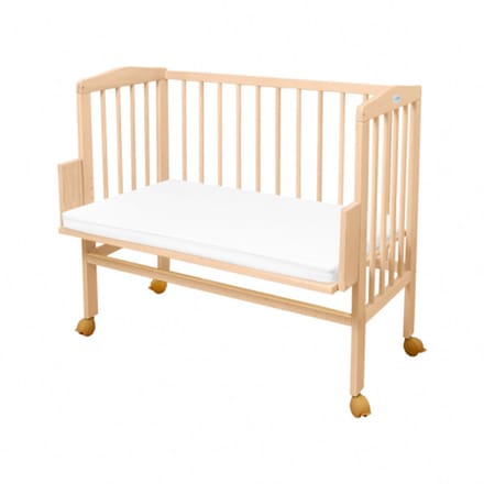 Waldin co sleeper/wieg 2 in 1 naturel