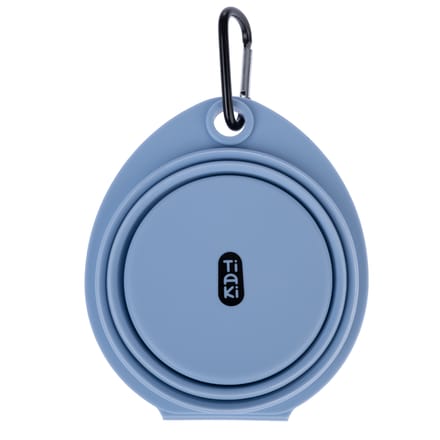 TIAKI dubbele siliconen reiskom mini 2x 350ml hond