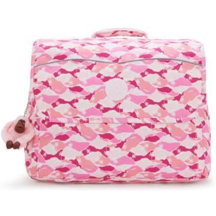 KIPLING Codie M Pink Palm Boekentassen en rugzakken