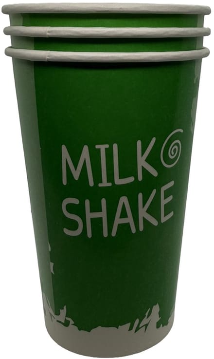 Milkshakebekers Karton 400 cc – Smoothie Bekers – 1000 Stuks