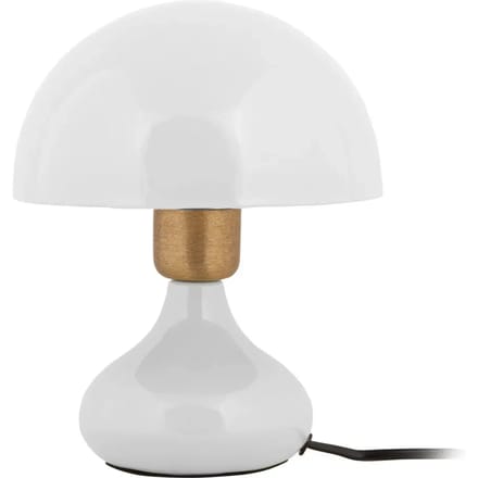 Leitmotiv Tafellamp Binc - Wit - 17.5x17.5x23cm - Scandinavisch