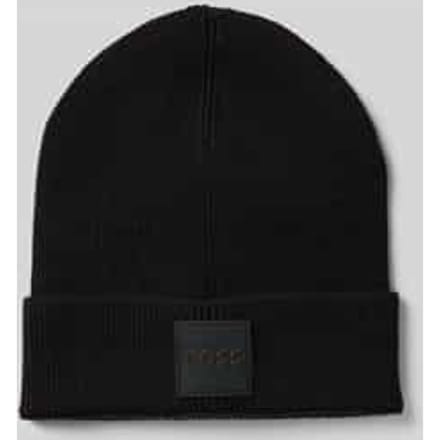 BOSS muts Foxxy Beanie Black 1 zwart