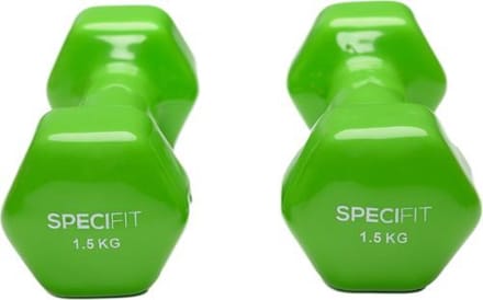 Specifit Dumbells 2 x 1,5 kg Gietijzer / Vinyl Coating