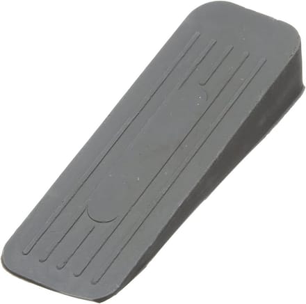 Deurwig - Deurstoppers - Deuren Open Houden - Heavy Duty Rubber - 5 stuks - Zwart