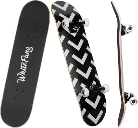 Compleet Skateboard voor Beginners - 31" x 7,88" Duurzaam en Stijlvol