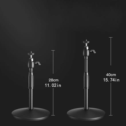 Projector Bevestiging - Projector Stand - Presentaties Geven - Verstelbare Hoogte - 33-59 Inch - Zwart