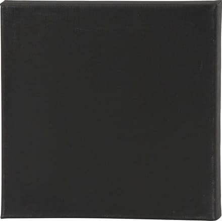 Canvas, afm 30x30x1,6 cm, 360 gr, zwart, 1 stuk