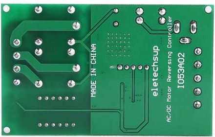 Dailygoods - Motor Vooruit/Achteruit Controller met Timing en Vertraging