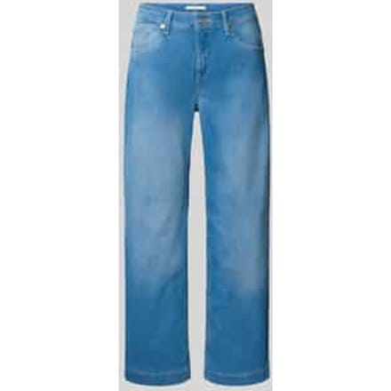 Culotte in used-look met steekzakken