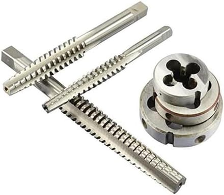 Tap en matrijs - Schroefdraad set - Metaal bewerken - Hoge hardheid - 2 stuks - Metaal
