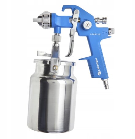 HOGERT HVLP Verfspuit 1000ml - Precisie en Efficiëntie