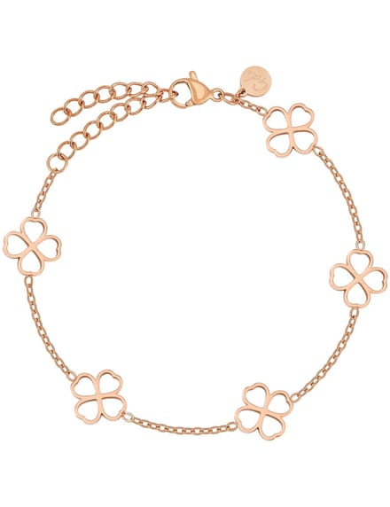 good.designs Allergievriendelijke armband met klavertje