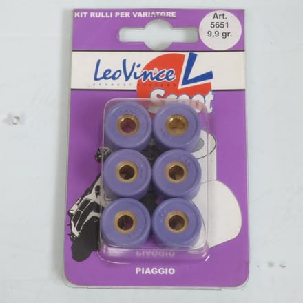 Galet rouleau de variateur Leovince pour Auto 19x13.5 9.9Grs Neuf