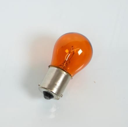ampul one pour auto ba15s / 12v 21w oranje neuf