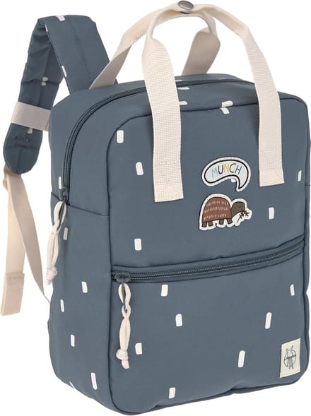 Lässig rugzak voor kinderen Mini Square Backpack - Happy Prints Midnight blue