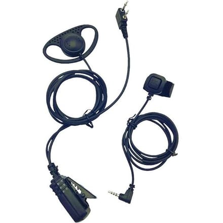 Albrecht AE34K 41635 D-Shell Kenwood 2Pins aansluiting 2 PTT schakelaars
