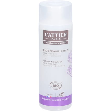 Cattier Reinigingswater voor Gevoelige Ogen 150 Lotion