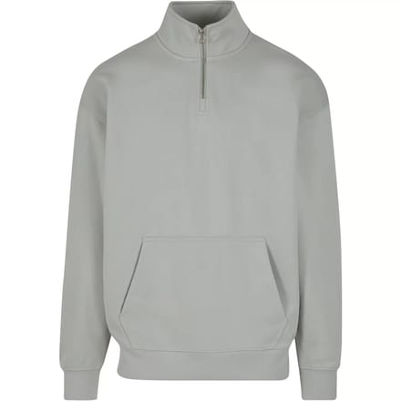 DEF - Zipper Crewneck Sweater/trui - M - Groen