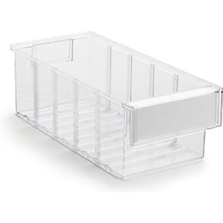 Magazijnlade serie 3015 Treston - polystyreen - L 300 x B 132 x H 100 mm - 2,5 l - transparant