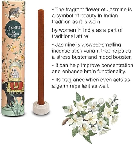 Antarkranti Aroma Bambooless Giftbox Incense Wierook 4 geuren