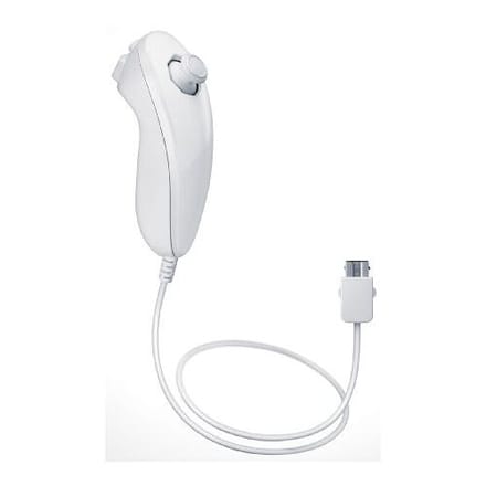Nintendo Wii Nunchuk-Wit (Wii) Gebruikt