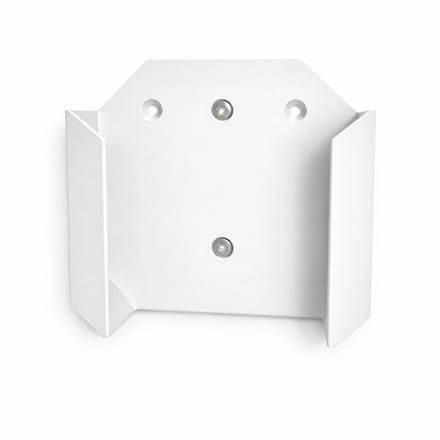 Muurbeugel Geschikt voor Philips Hue Bridge V2 – Wandhouder – Smart Home Accessoire – Kabelmanagement – Wit