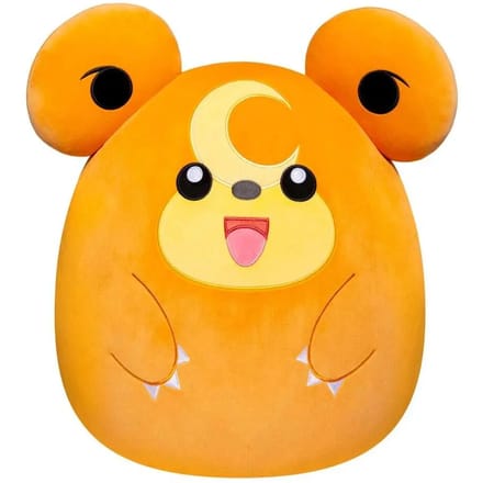 Jazwares Pokémon Squishmallow Microbead Pluche-Teddiursa 35CM (Diversen) Nieuw