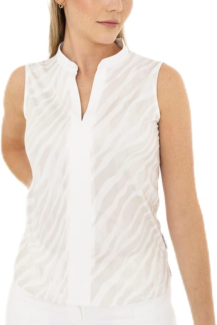 Func Factory dames Top Zoe white wood maat 44